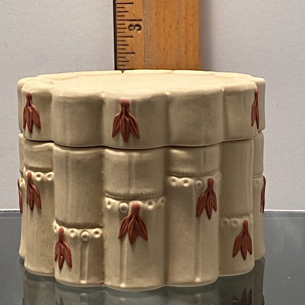 Wedgwood Terracotta on Primrose Trinket Dish